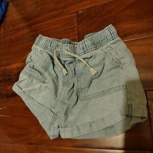 Kids Light Blue Denim Shorts
